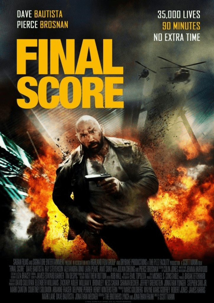 Final Score promotional poster